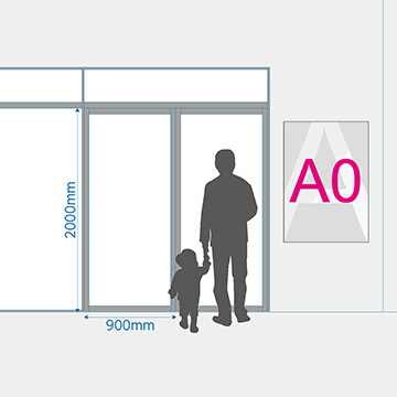 屋内用ポスター A0サイズ PPバナー